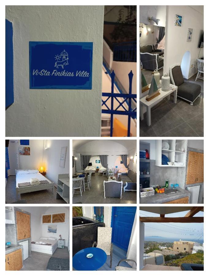 VI Sta Finikias Villa Oia  Luaran gambar